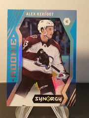 2017-18 UD Synergy Blue Rookie #57 Alex Kerfoot Colorado Avalanche